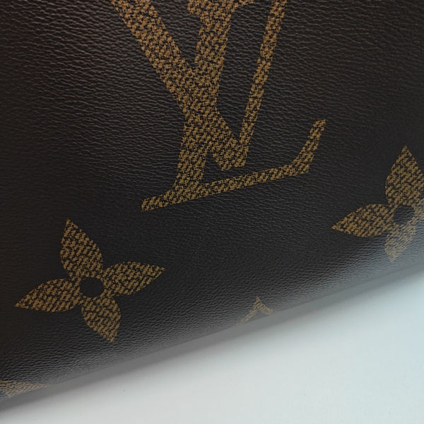 ONTHEGO GM Monogram Coated Canvas Brown