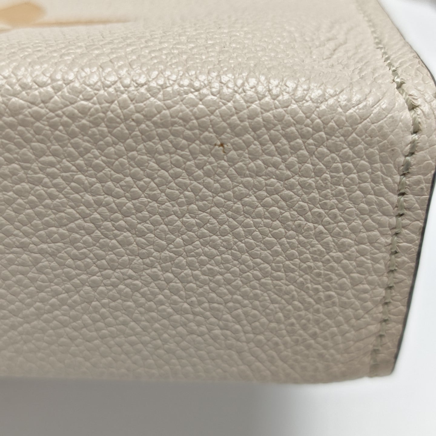 TOILET POCKET 26 Calfskin Beige