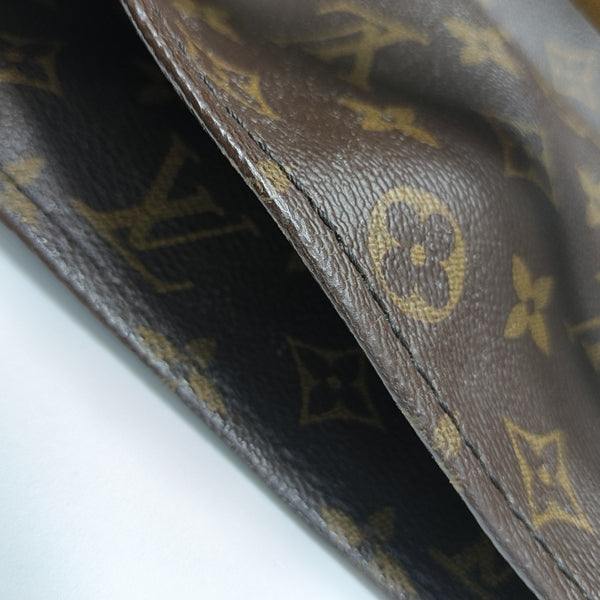 ARTSY MM Monogram Coated Canvas Brown