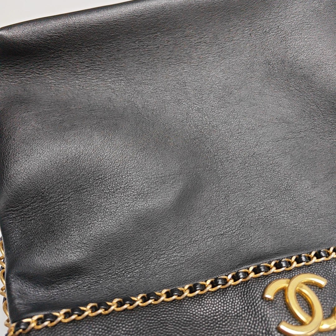 Quilted Calfskin Black