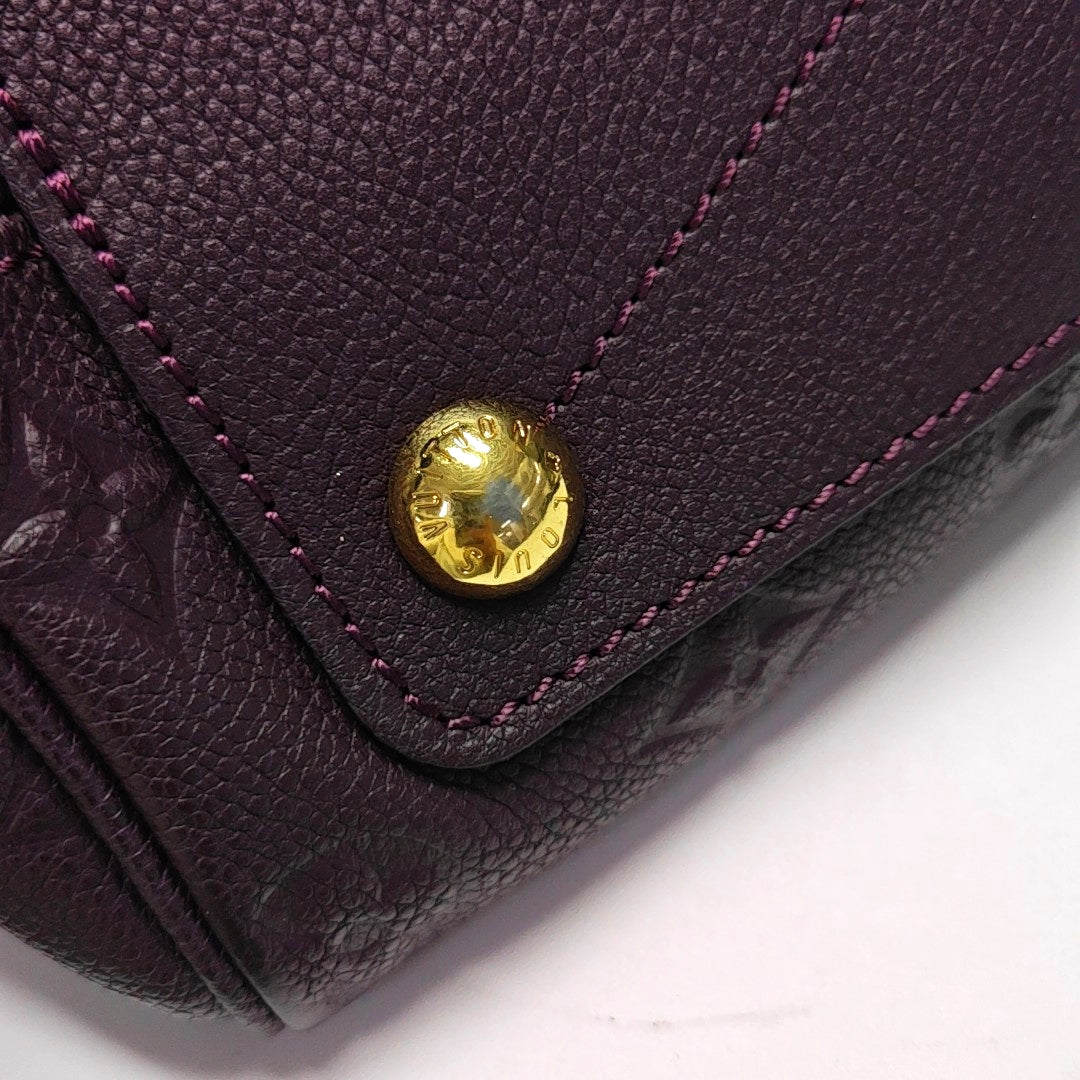 Authenticated pre-owned  SPEEDY 25 Calfskin Purple - Shoulder Bag at Looply
