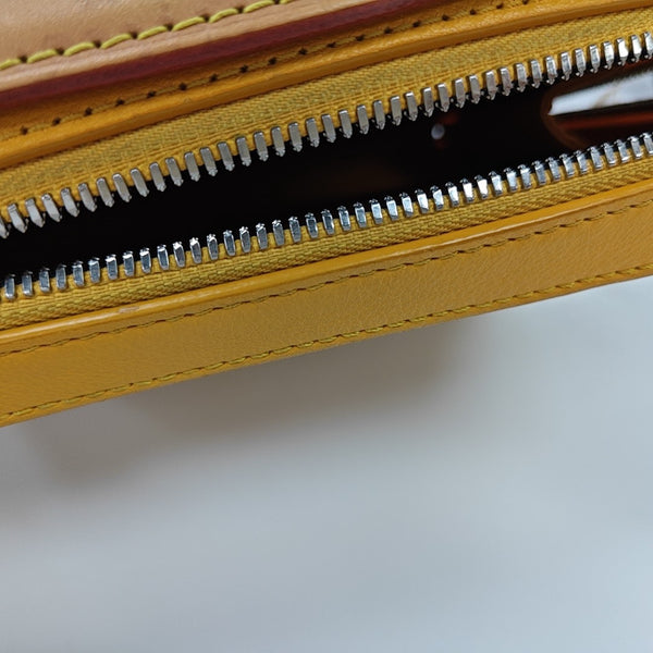 SOFT TRUNK Calfskin Yellow