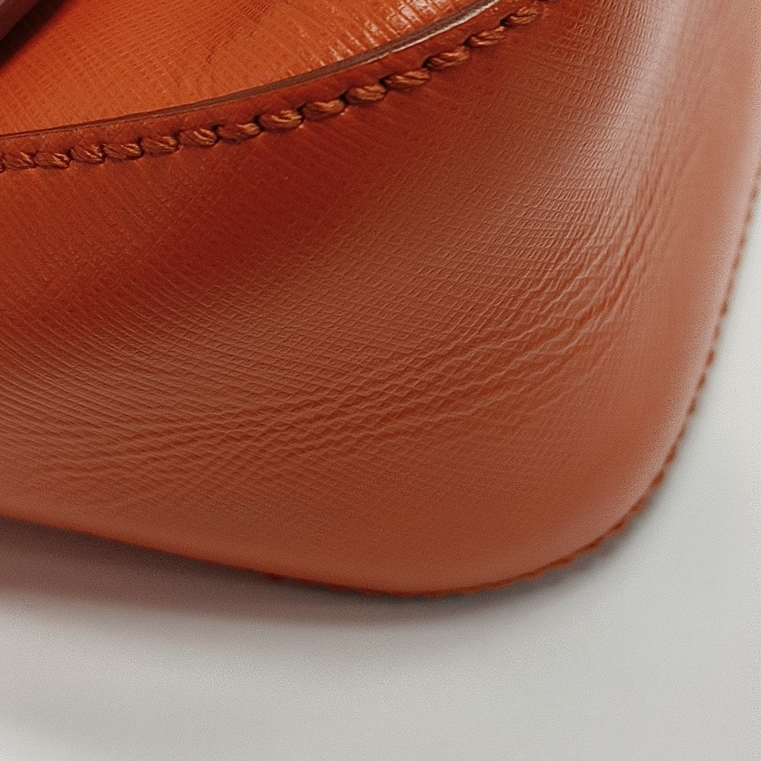 Gancini Calfskin Orange