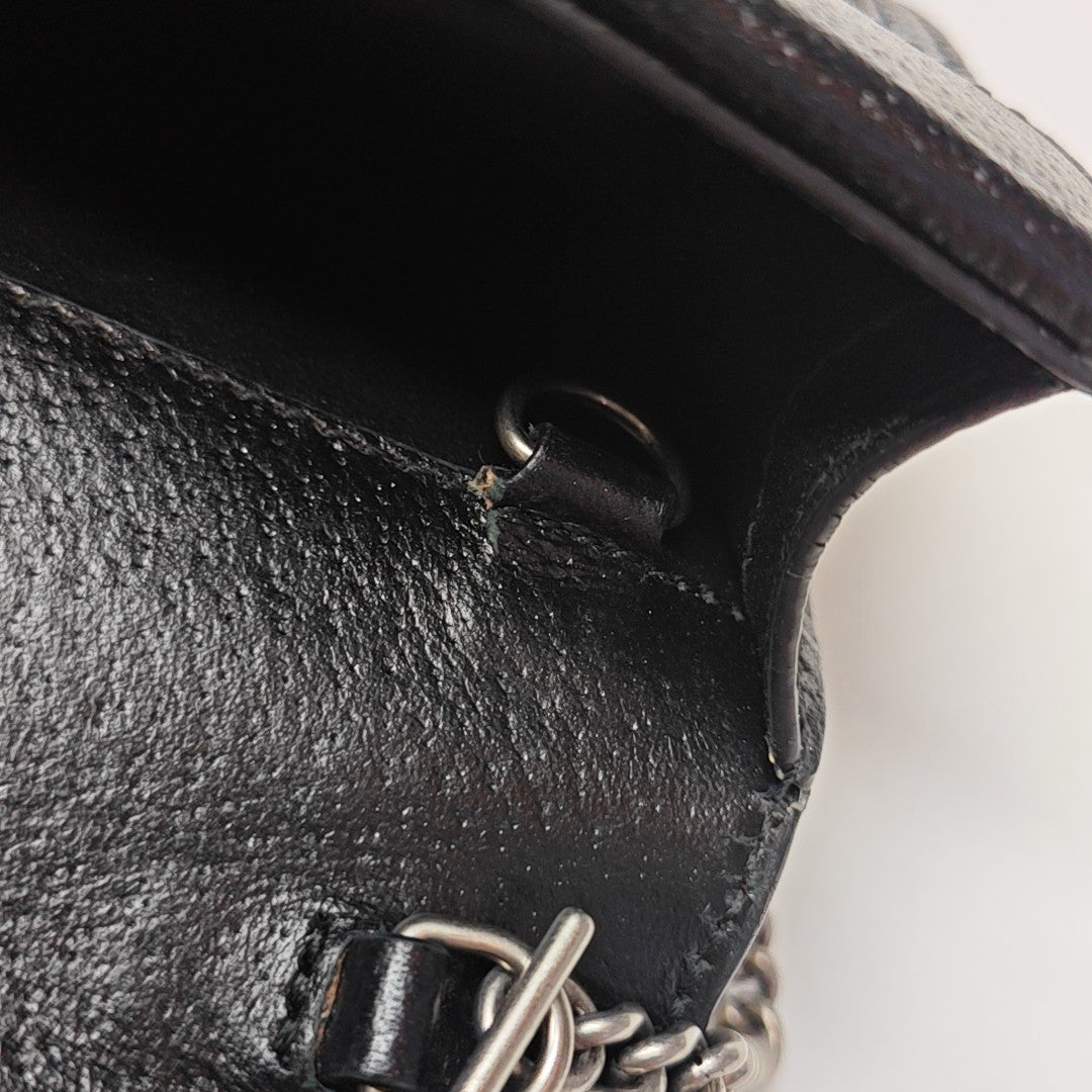 Dionysus Super Mini Monogram Denim Black