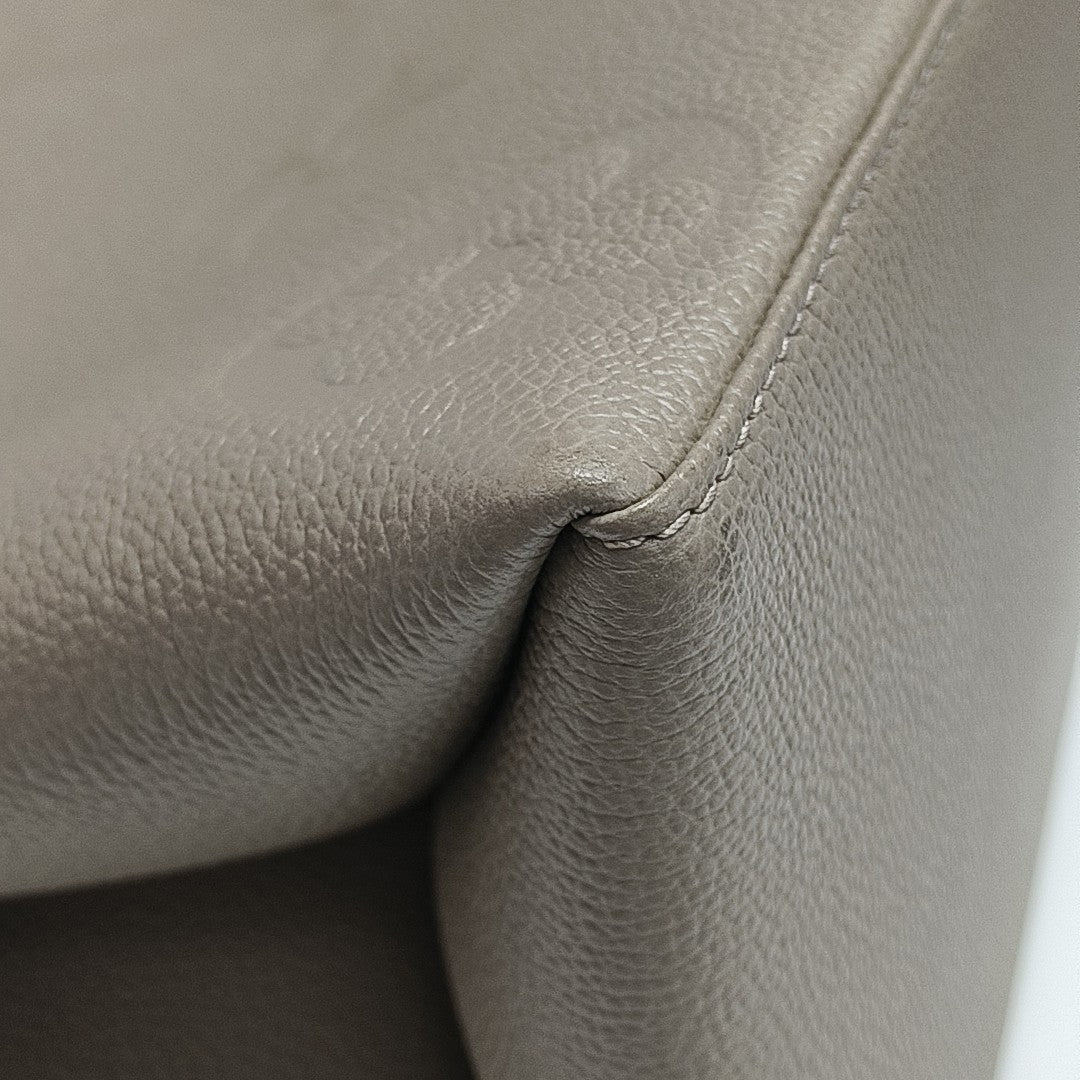 PALAIS GM Monogram Calfskin Gray