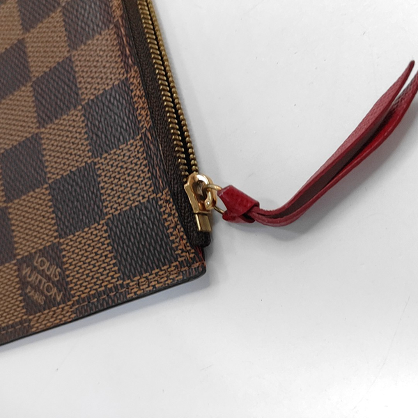 FÉLICIE Damier Ebene Coated Canvas Brown