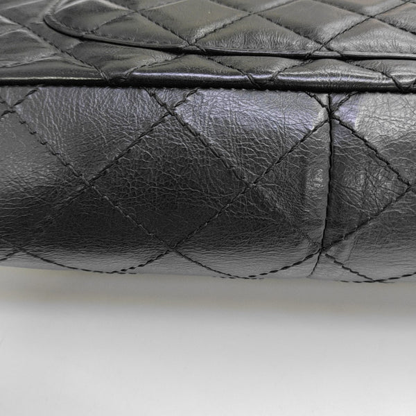 2.55 227 (jumbo) Quilted Vintage Calf Black