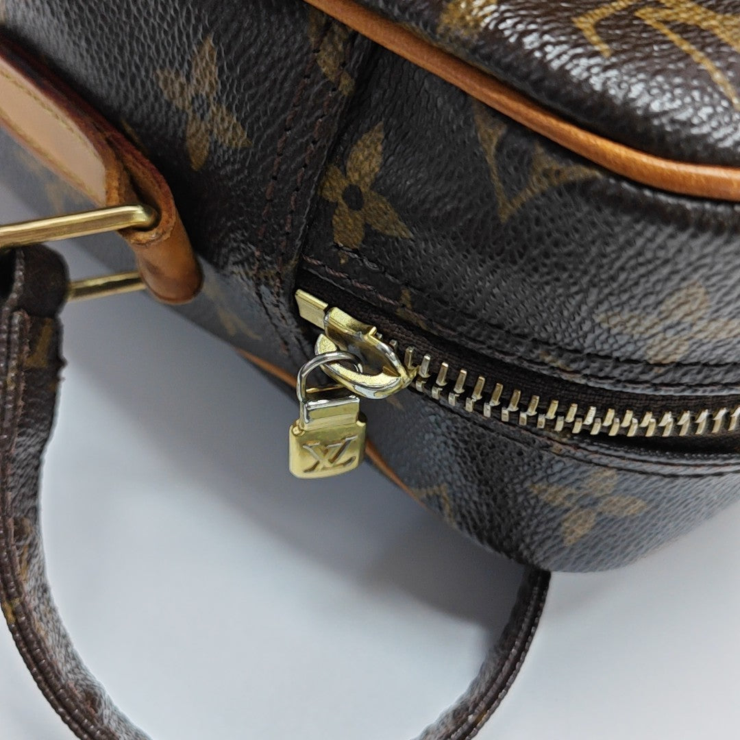 NIL Monogram Coated Canvas Brown