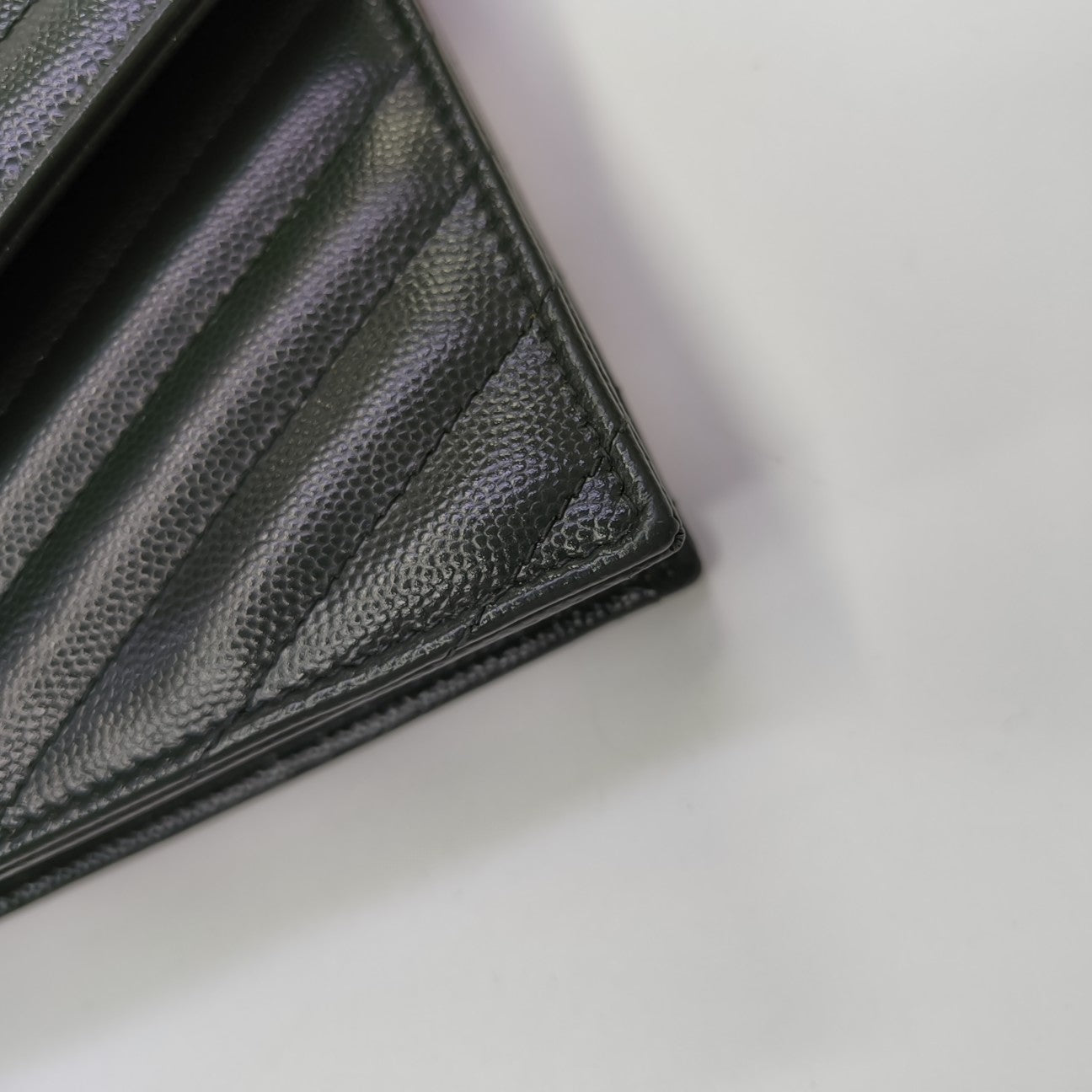 MONOGRAM WOC Chevron Calfskin Green