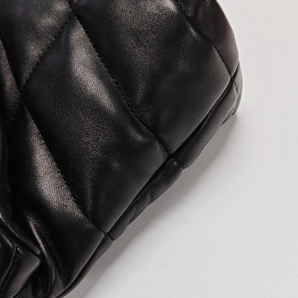 PUFFER Quilted Lambskin Black