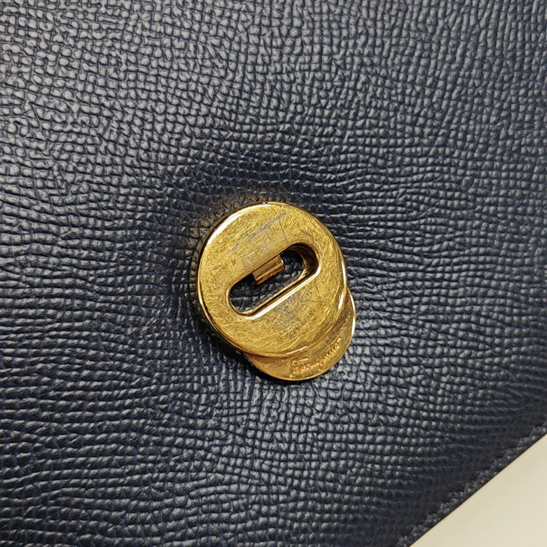 Ginny Calfskin Blue