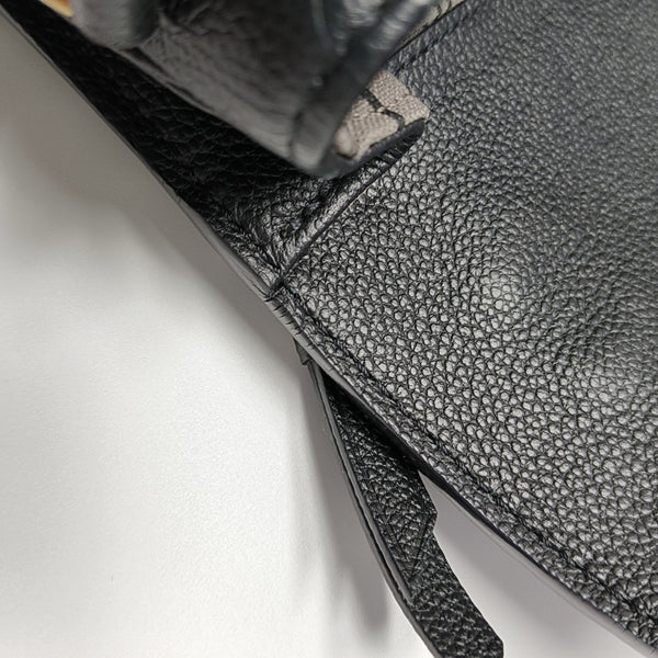 MÉTIS MM Monogram Calfskin Black