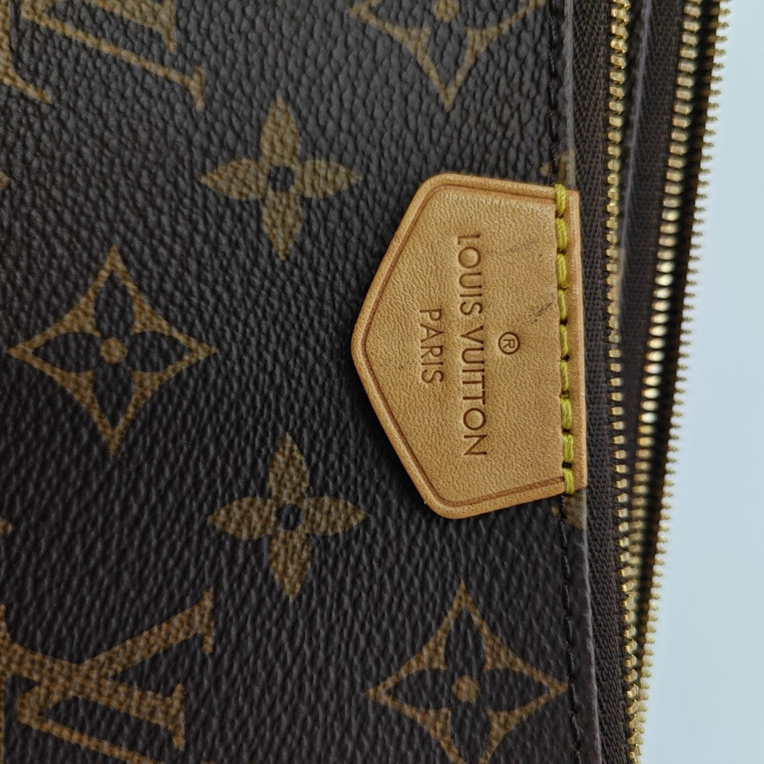 MULTI Monogram Coated Canvas Brown