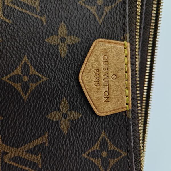 MULTI Monogram Coated Canvas Brown