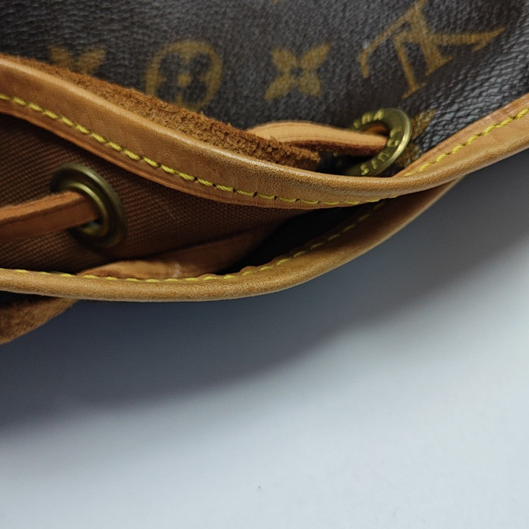 NÉONOÉ PM Monogram Coated Canvas Brown
