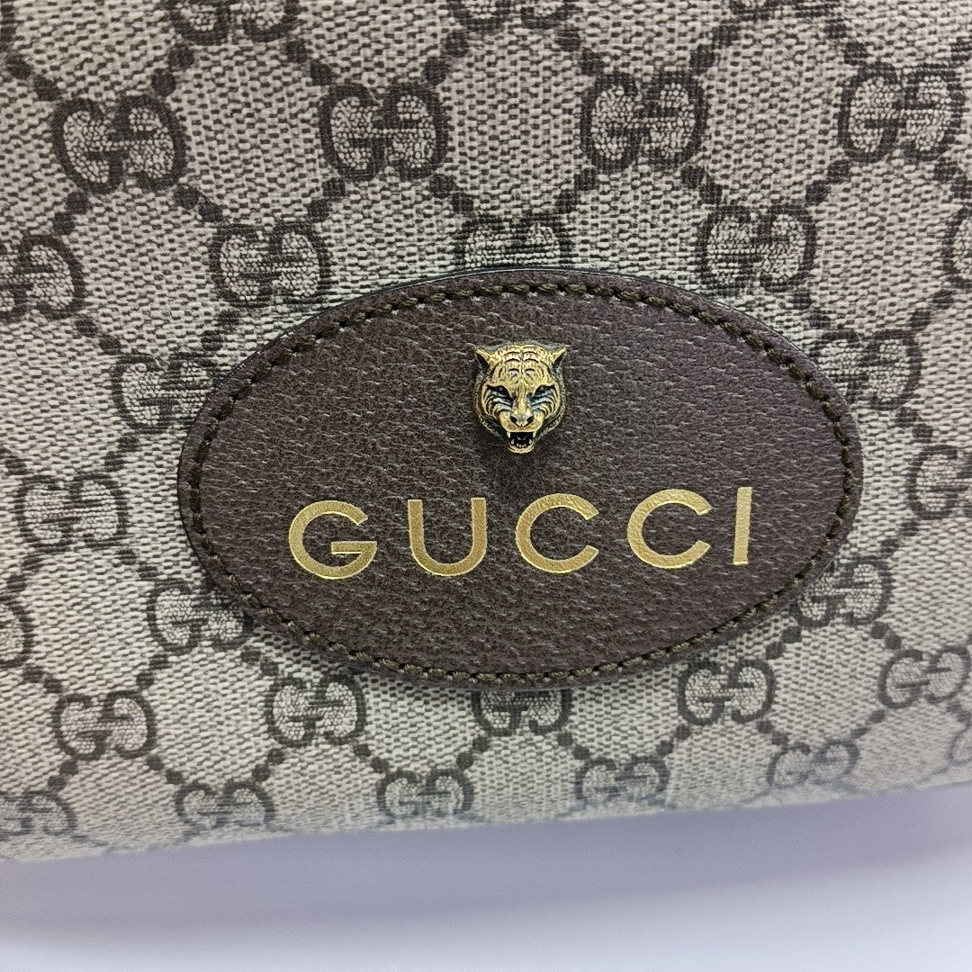 Neo Vintage Monogram Coated Canvas Beige
