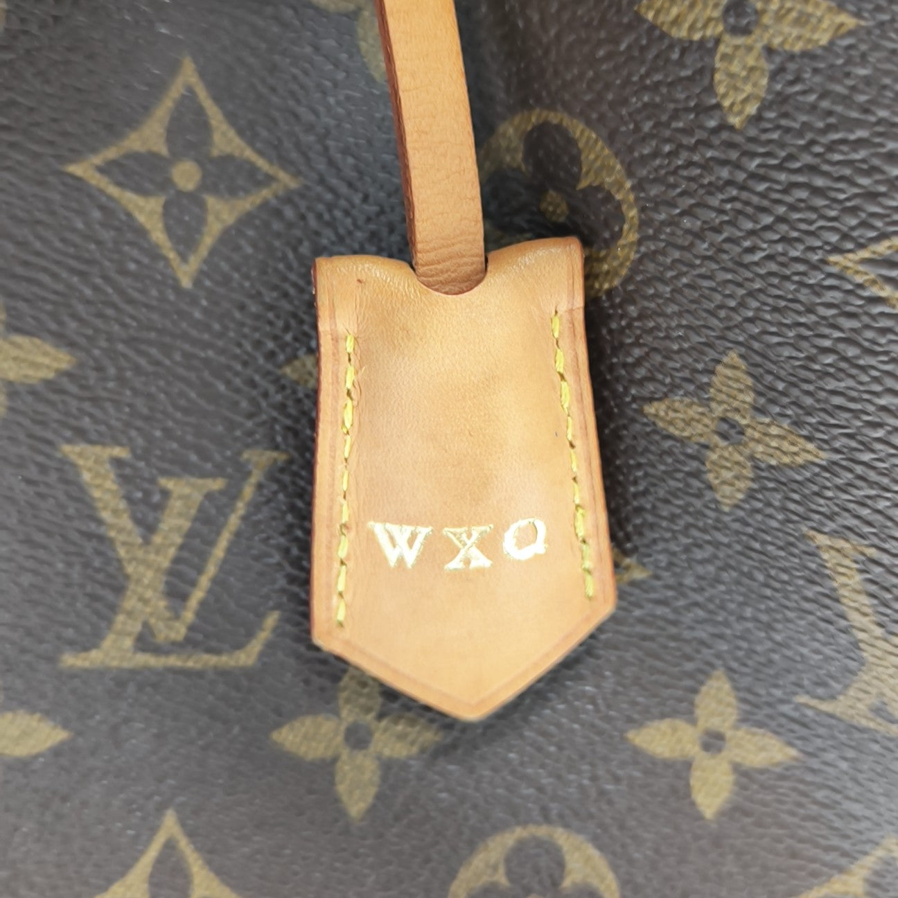 MONTAIGNE Monogram Coated Canvas Brown