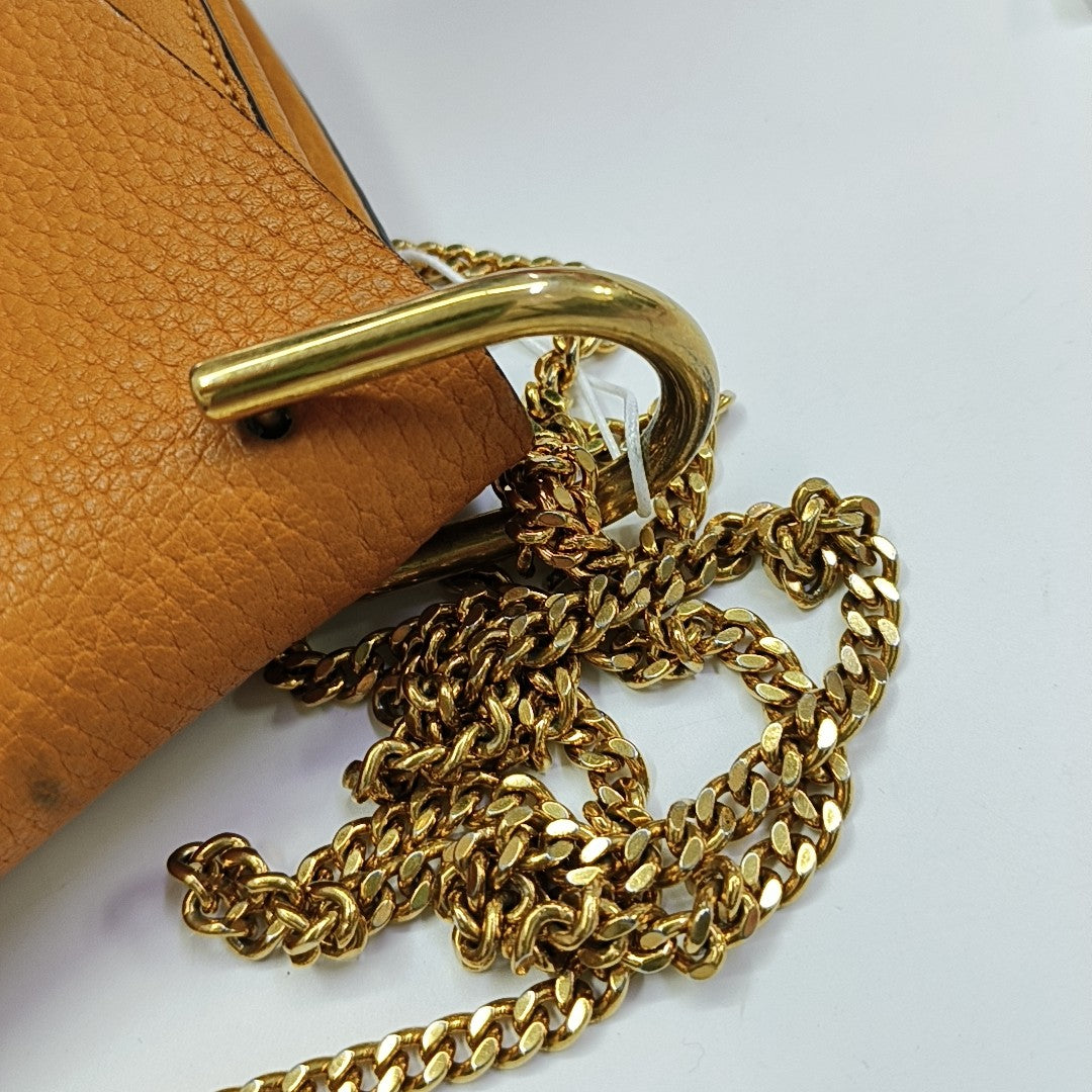 Drew Medium Calfskin Yellow