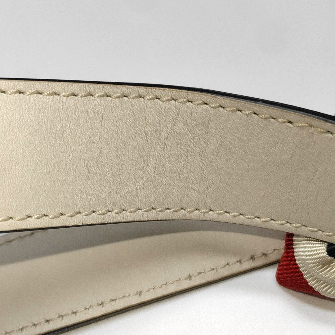 Sylvie Small Calfskin White