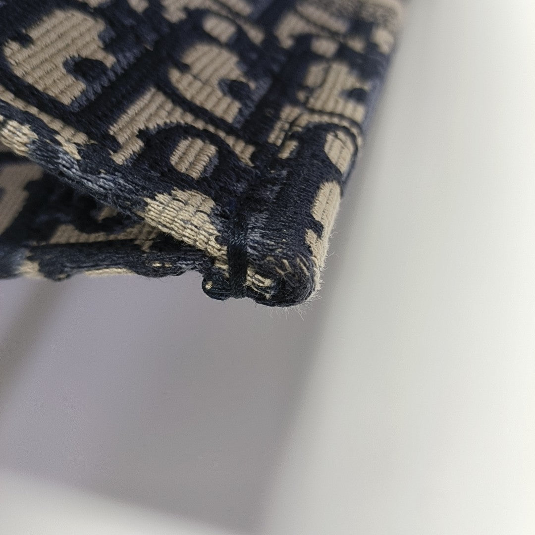 Book Tote Medium Canvas Blue