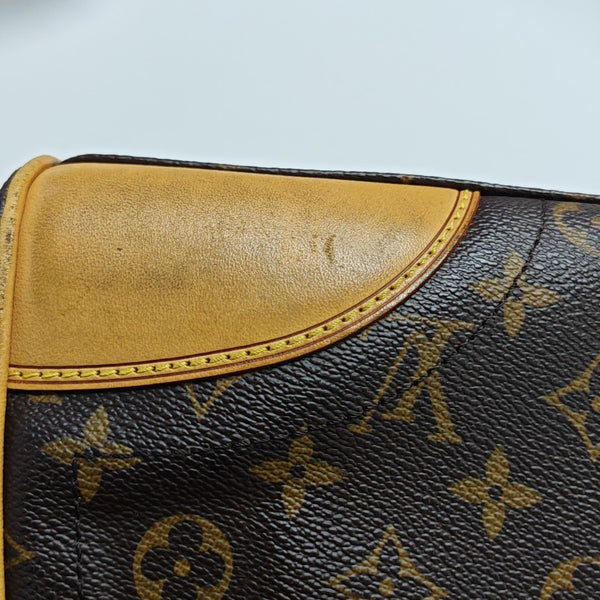 BEVERLY MM Monogram Coated Canvas Brown