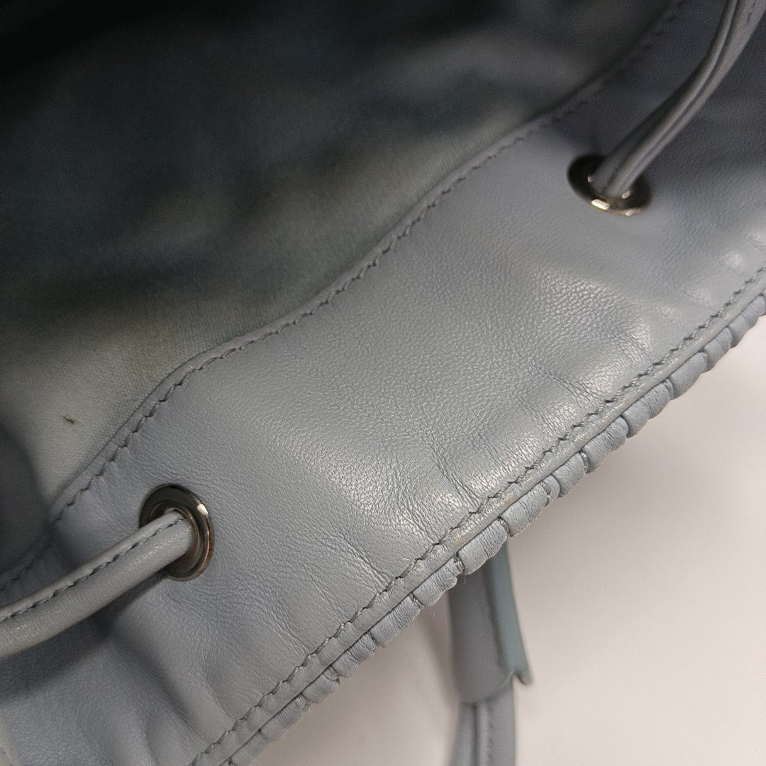 Glacé Calf Quilted Lambskin Blue