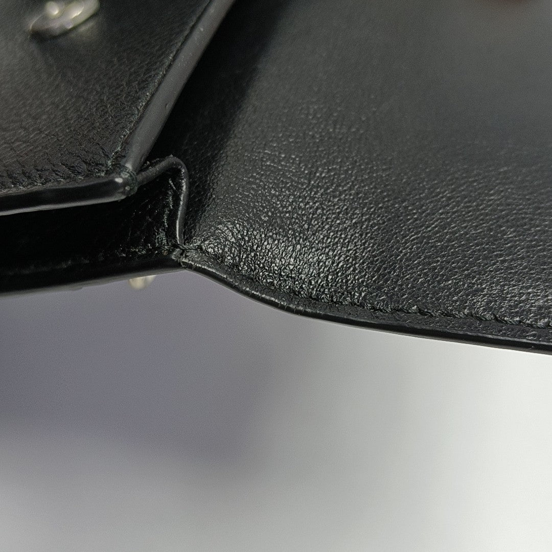 Cash Calfskin Black