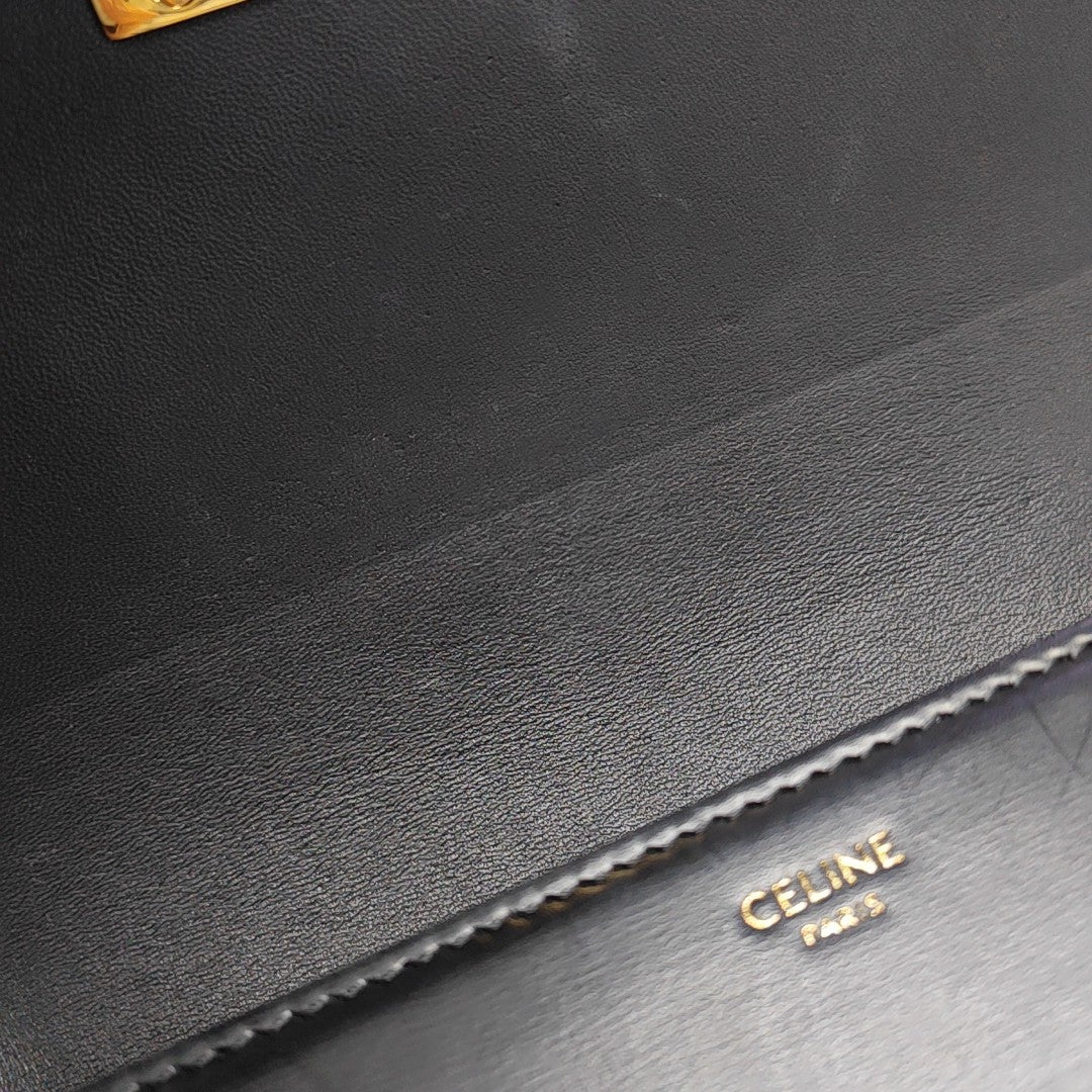 TRIOMPHE Teen Calfskin Black