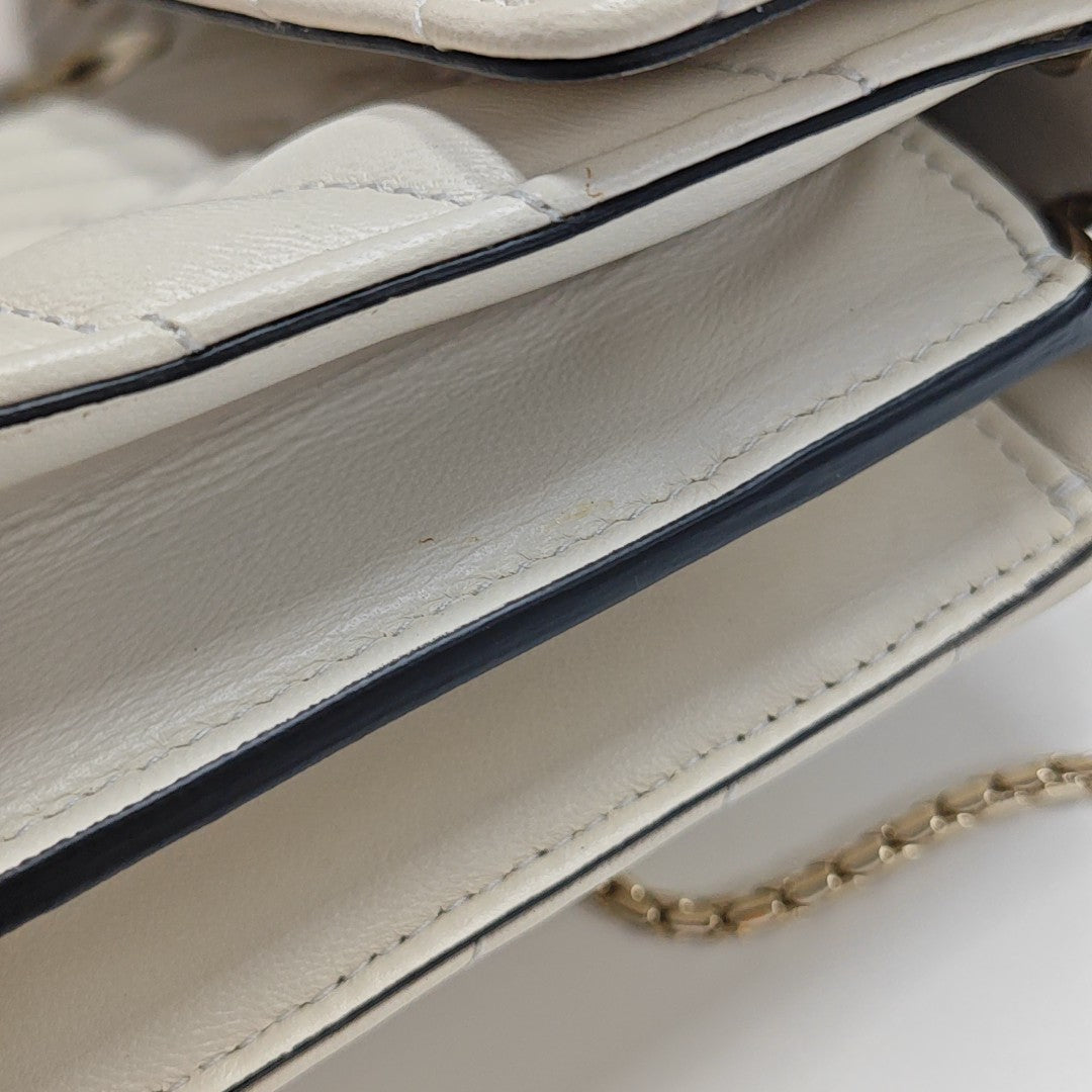 SERPENTI FOREVER Quilted Leather White