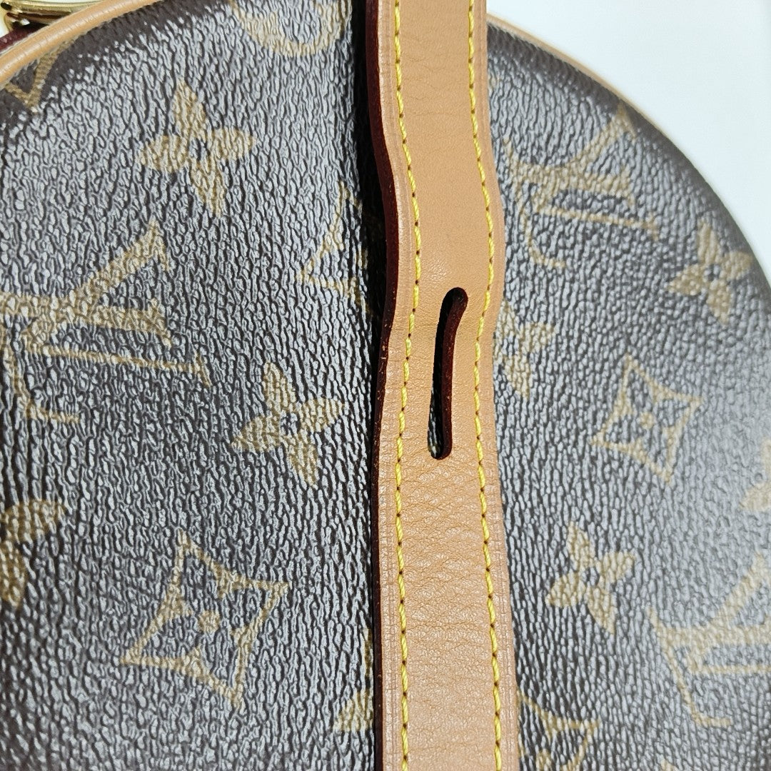 BOITE CHAPEAU PM Monogram Coated Canvas Brown