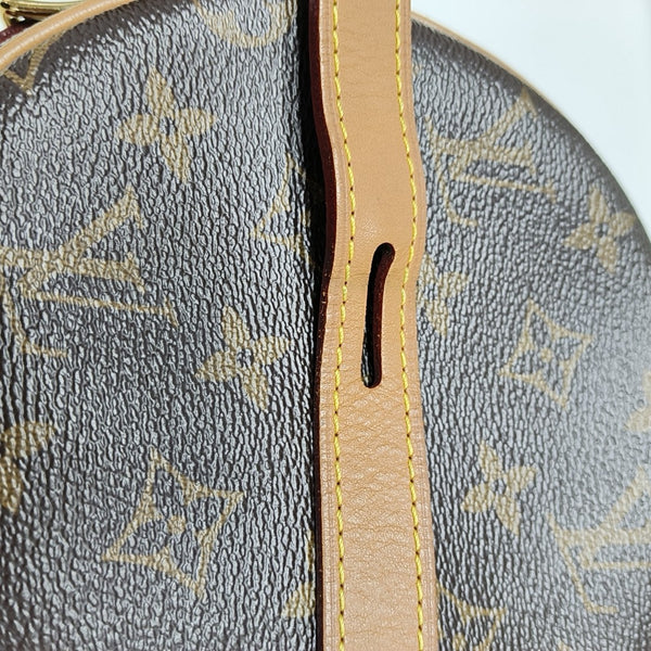 BOITE CHAPEAU PM Monogram Coated Canvas Brown