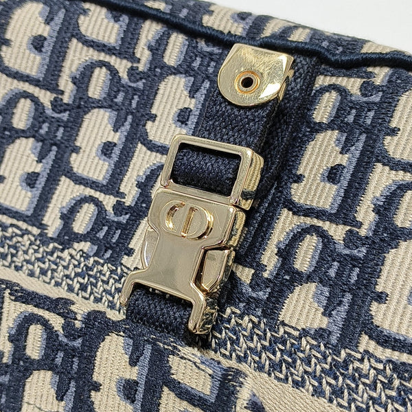 Diorcamp Small Oblique Canvas Blue