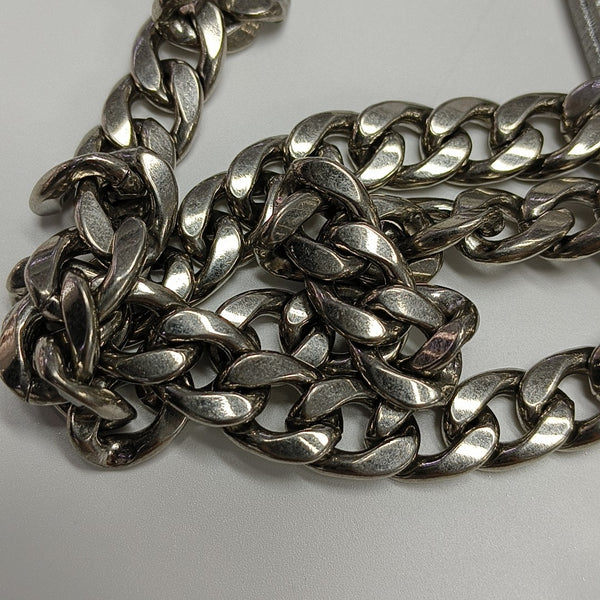 Miu Lady Quilted Lambskin Silver