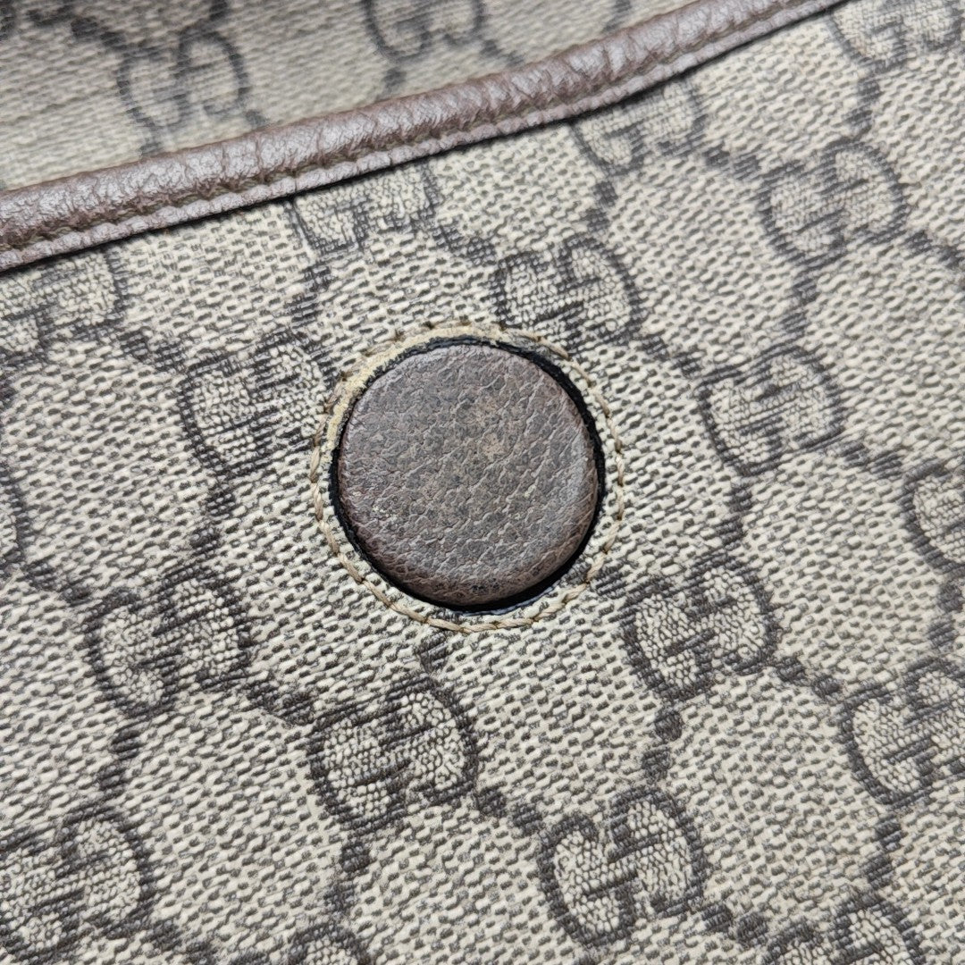 Neo Vintage Monogram Coated Canvas Beige