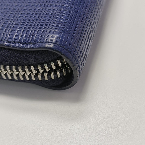Calfskin Wallet Blue