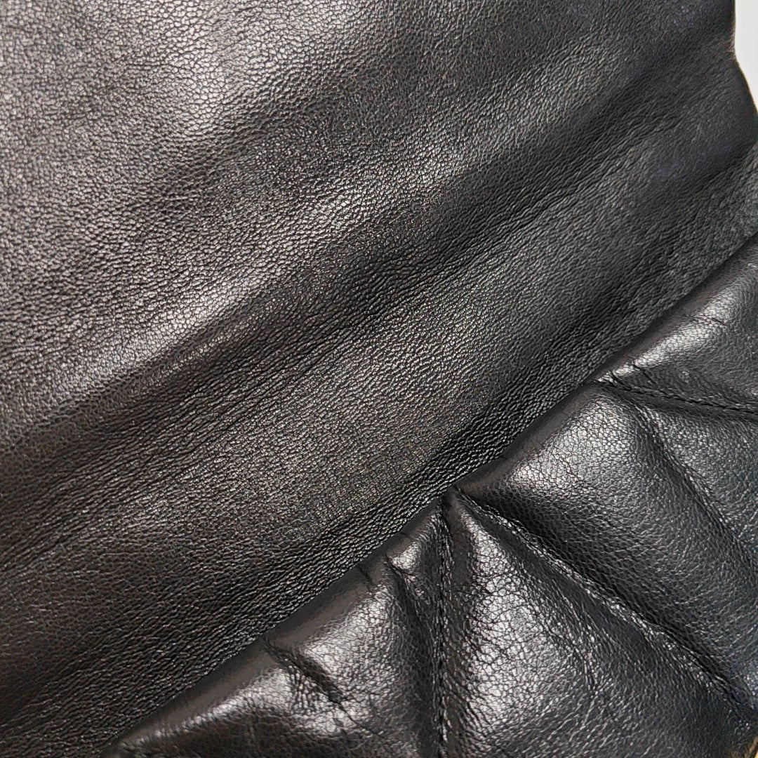CHANEL 19 Small Quilted Lambskin Black