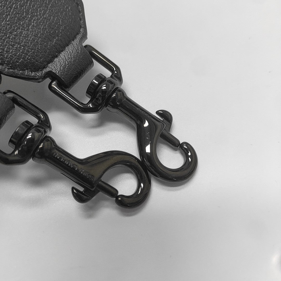 Calfskin Shoulder Bag Black