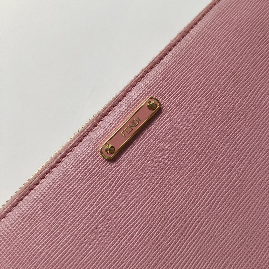 Calfskin Wallet Pink