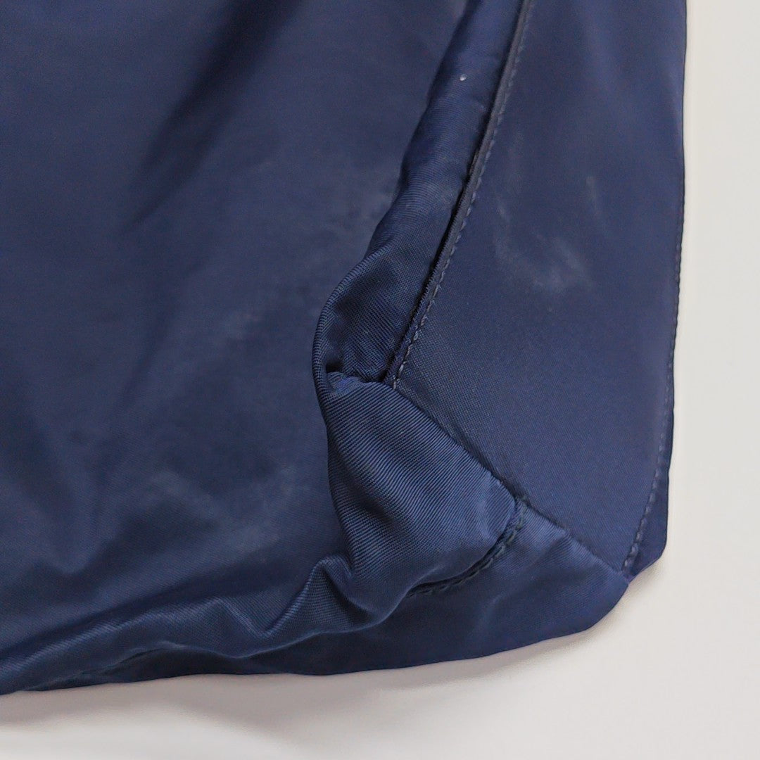Nylon Tote Bag Blue