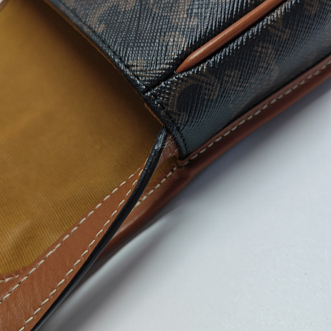 BESACE Mini Coated Canvas Brown