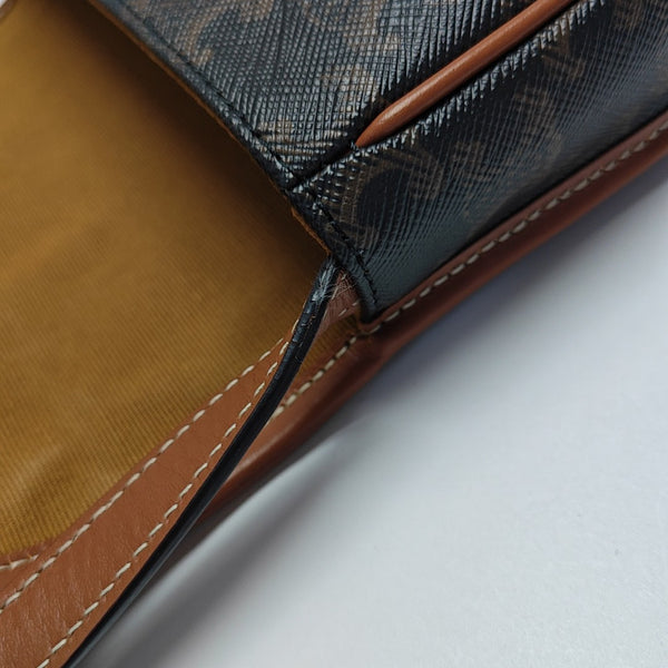 BESACE Mini Coated Canvas Brown