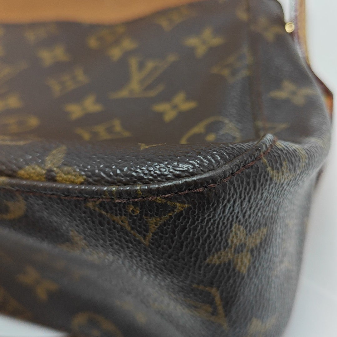 LOOPING PM Monogram Coated Canvas Brown