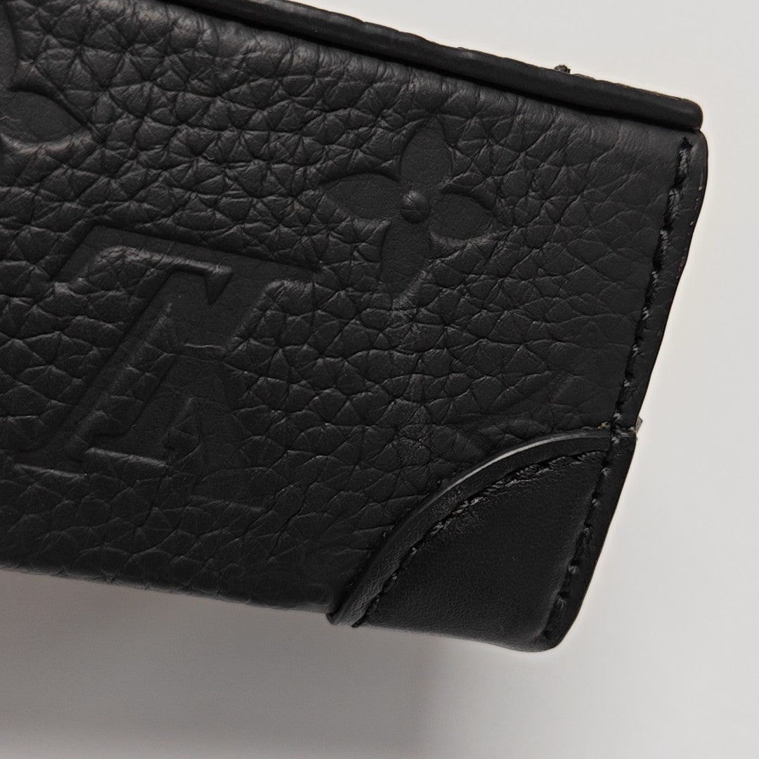 SOFT TRUNK Mini Monogram Calfskin Black