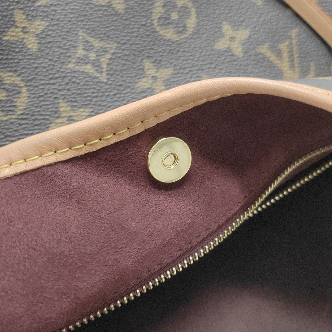CARRYALL PM Monogram Coated Canvas Brown