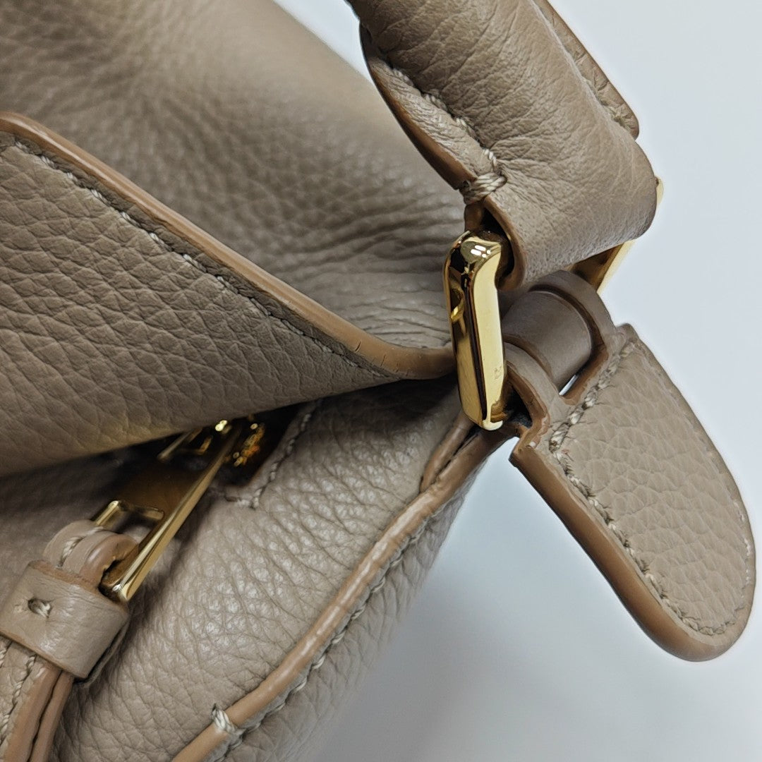 Puzzle Mini Calfskin Beige