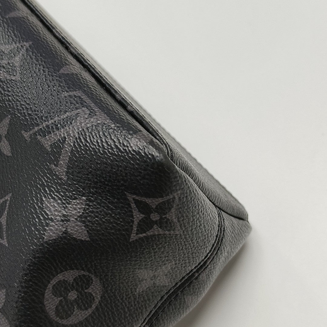 EXPLORER Monogram Coated Canvas Black