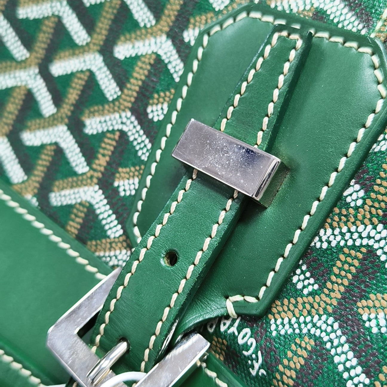 Bowling Coated Canvas Green