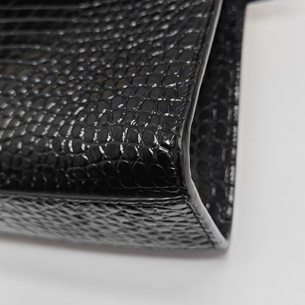MANHATTAN Medium Calfskin Black