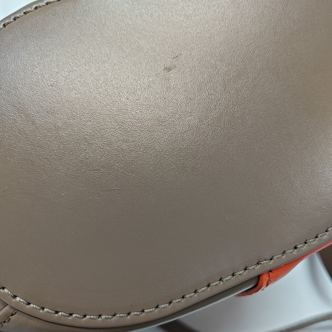 Calfskin Bucket Bag Brown