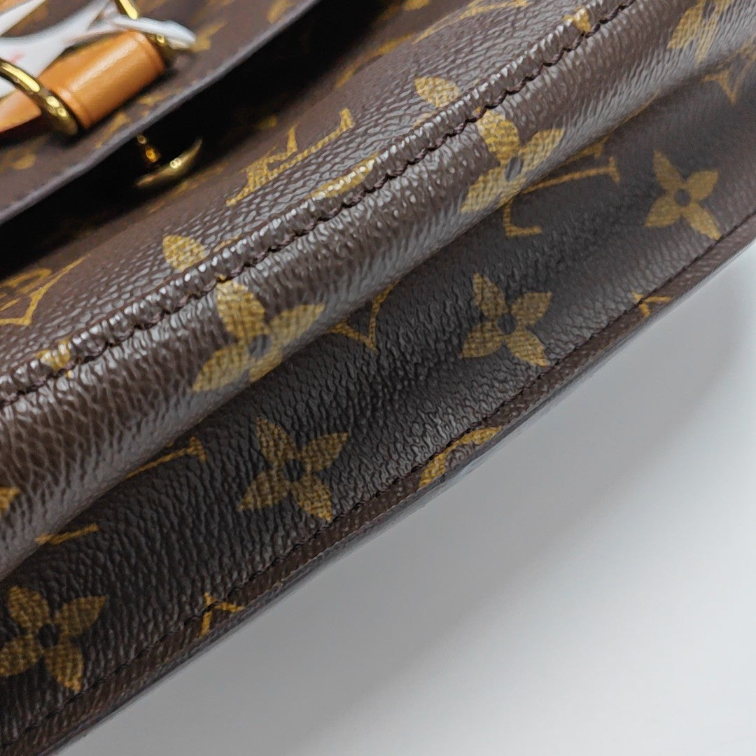 SAINT CLOUD GM Monogram Coated Canvas Brown